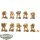Space Marines - 10x Tactical Squad klassisch - bemalt