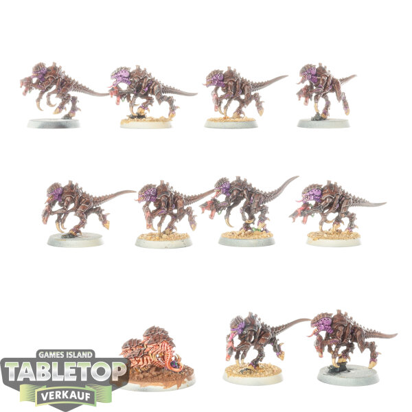 Tyraniden - 10x Termagants - bemalt