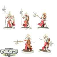 Adepta Sororitas - 5x Celestian Sacresants - bemalt