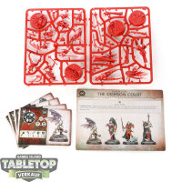 Soulblight Gravelords - 4x The Crimson Court - im Gussrahmen