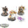 Beasts of Chaos - 3x Bullgors - teilweise bemalt