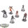 Infinity - 6x Invincible Army Yu Jing Sectorial Starter - teilweise bemalt