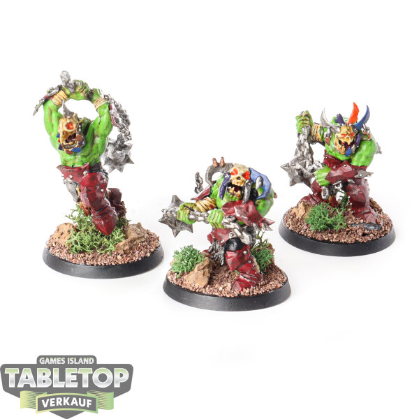Orruk Warclans - 3 Weirdbrute Wrekkaz - bemalt