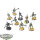Tau Empire - 10 Kroot Carnivores classic - teilweise bemalt