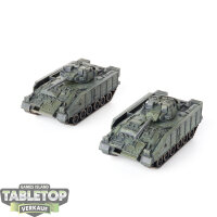 Miniaturen - 2 Warrior Platoon - grundiert
