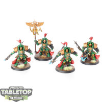 Adeptus Custodes - 4 Allarus Custodians - bemalt