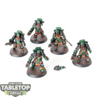 Horus Heresy - 5 Pyroclast Squad - bemalt