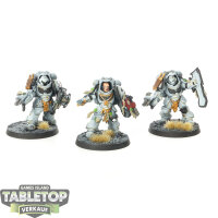 Space Wolves - 3x Aggressor Squad - bemalt