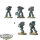 Space Marines - 5x Hellblaster Squad - teilweise bemalt