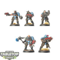 Space Wolves - 5x Scouts - klassisch - bemalt