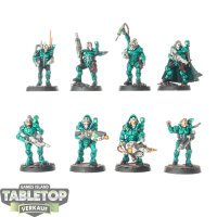 Necromunda - 8x Van Saar Tek-hunters - bemalt