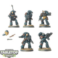 Space Wolves - 5x Intercessor Squad - teilweise bemalt
