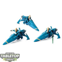 Aeldari - 3x Windriders - teilweise bemalt