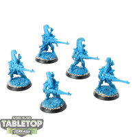 Aeldari - 5x Dire Avengers - grundiert