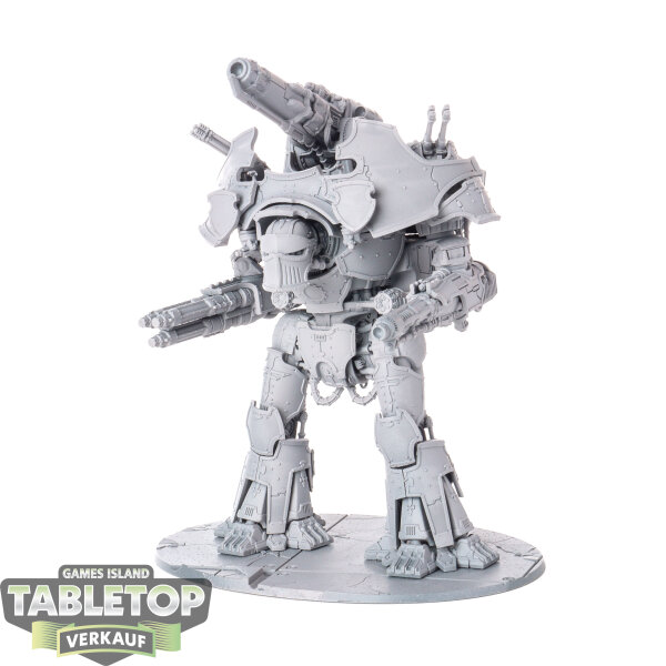 Legion Imperiales - Legions Imperialis: Warbringer Nemesis Titan with Quake Cannon, Volcano Cannon, and Laser Blaster - grundiert