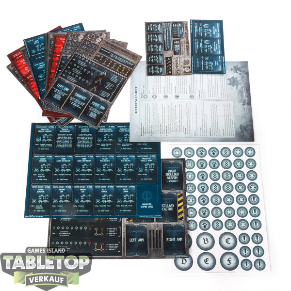 Spielzubehör - Adeptus Titanicus Titan Command Terminals - englisch
