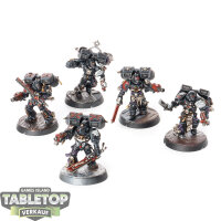 Blood Angels - 5x Death Company - bemalt