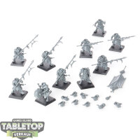 Armies of Grand Cathay - 10x Jade Warriors - unbemalt