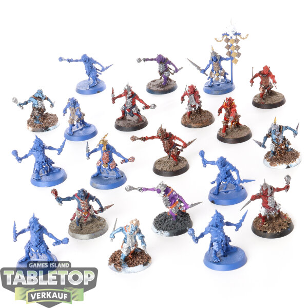 Orruk Warclans - 20x Hobgrot Slittaz - teilweise bemalt