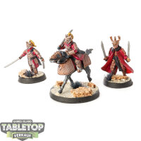 Miniaturen - 3x Black Dragon Knight - bemalt