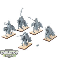 Soulblight Gravelords - 5 Black Knights - unbemalt
