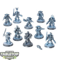 Space Wolves - 10 Grey Hunters klassisch - teilweise bemalt
