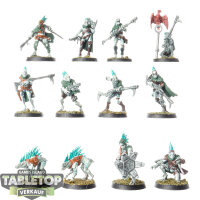Tau Empire - 10x Kill Team: Farstalker Kinband - bemalt