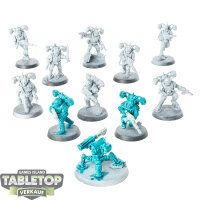 Astra Militarum - 10x Tempestus Aquilons - teilweise bemalt