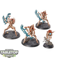 Necrons - 3x Skorpekh Destroyers - bemalt