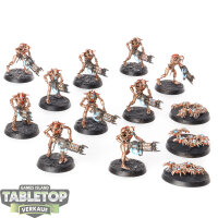 Necrons - 10x Necron Warriors - bemalt