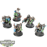 Orks - 5 Ork Lootas - bemalt