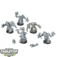 Orks - 5 Ork Boyz - unbemalt