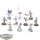 Hedonites of Slaanesh - 10 Daemonettes of Slaanesh - teilweise bemalt