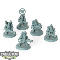 Kharadron Overlords - 5x Grundstok Thunderers - grundiert