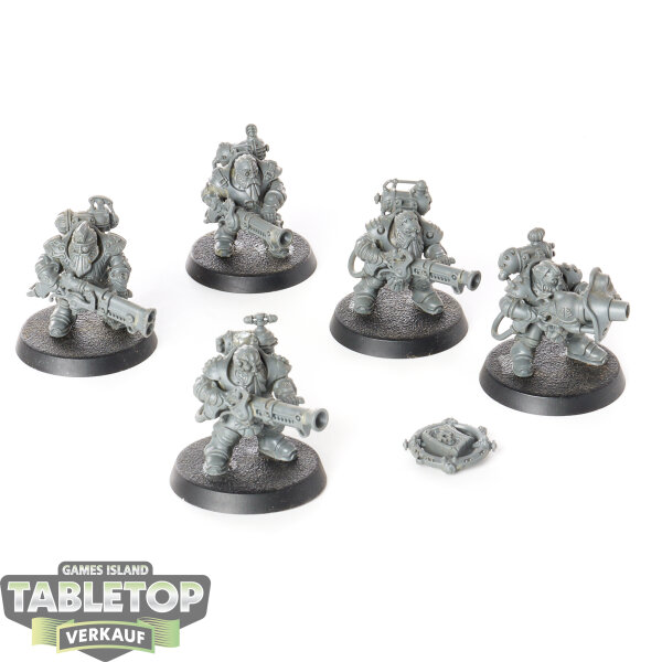 Kharadron Overlords - 5x Grundstok Thunderers - unbemalt