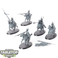 Soulblight Gravelords - 5x Blood Knights - unbemalt