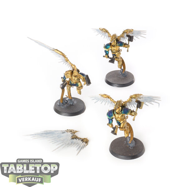 Stormcast Eternals - 3x Prosecutors - teilweise bemalt
