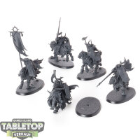 Slaves to Darkness - 5x Chaos Knights - grundiert
