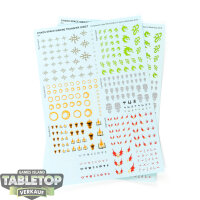 Chaos Space Marines - 2x Transfer Sheet - Sonstiges