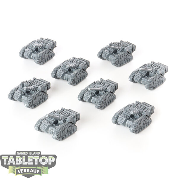 Legion Imperiales - Legions Imperialis: Medusa and Basilisk Batteries - unbemalt