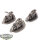 Space Marines - 3 Outriders - grundiert