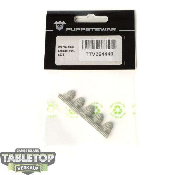 Miniaturen - Infernal Skull Shoulder Pads (5) - Originalverpackt / Neu
