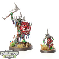 Orruk Warclans - Killaboss with Stab-grot - bemalt