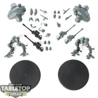 Imperial Knights - 2 x Armiger Helverins - teilweise gebaut