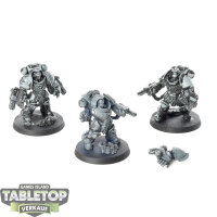 Space Marines - 3 x Aggressor Squad - teilweise bemalt