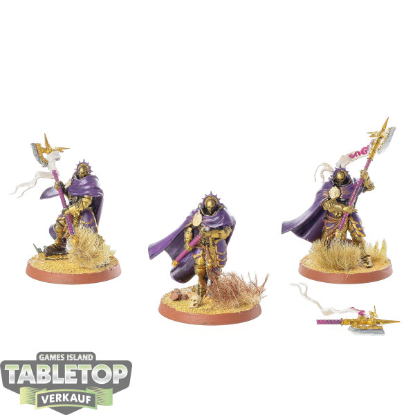 Stormcast Eternals - 3 x Praetors - bemalt