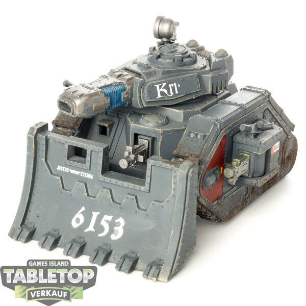 Astra Militarum - Leman Russ Battle Tank with Dozer Blade - bemalt