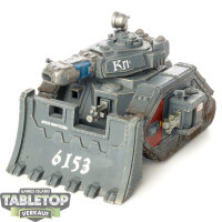 Astra Militarum - Leman Russ Battle Tank with Dozer Blade...