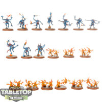 Disciples of Tzeentch - 10x Blue Horrors and 9x Brimstone...