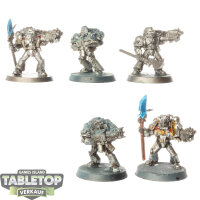 Grey Knights - 5x Grey Knights Strike Squad klassisch -...